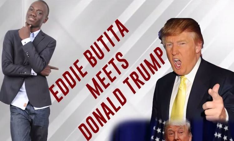 Eddie Butita HILARIOUSComedian Eddie Butita Meets Presidential Aspirant Donald