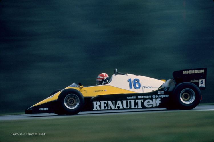 Eddie Cheever Eddie Cheever Renault 1983 F1 Fanatic