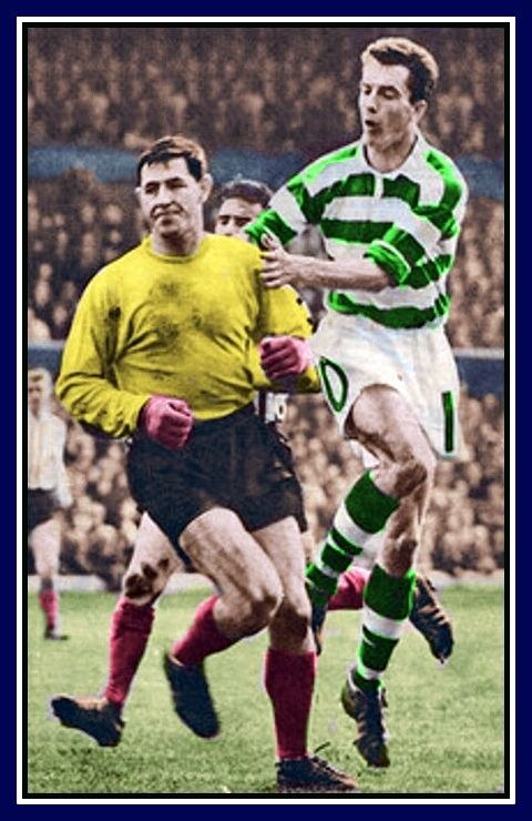Eddie Connachan 1961 Scottish Cup Final Eddie Connachan and Steve Chalmers