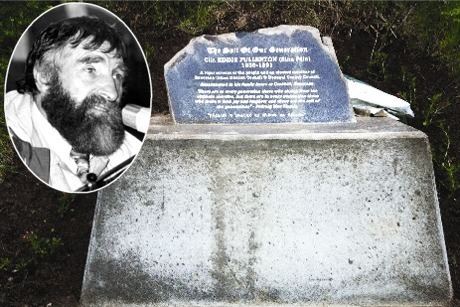 Eddie Fullerton Memorial to Buncrana Sinn Fein Cllr Eddie Fullerton