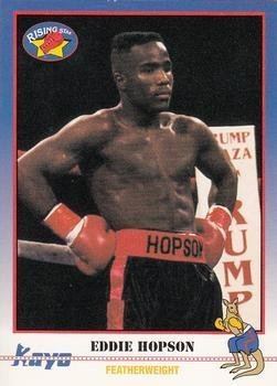 Eddie Hopson Amazoncom Eddie Hopson Trading Card Boxing 1991 Kayo 34