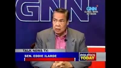 Eddie Ilarde former Sen Eddie Ilarde talks about during Marcos time
