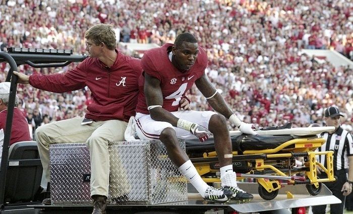 Eddie Jackson (safety) Alabama safety Eddie Jackson out for season with fractured leg
