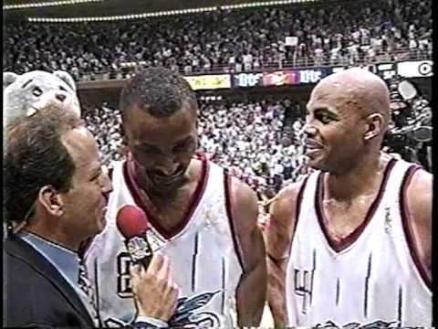 Eddie Johnson (basketball, born 1959) Eddie Johnson GameWinning 3pt Game 4 97 Conference Finals 5