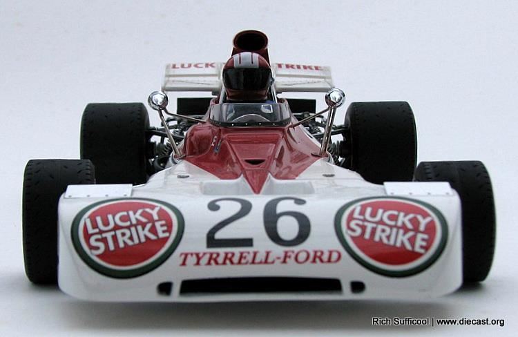 Eddie Keizan Exoto 118 1973 Tyrell Ford 004 Lucky Strike 26 Eddie