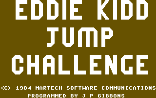 Eddie Kidd Jump Challenge Lemon Commodore 64 C64 Games Reviews amp Music