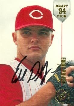 Eddie Priest Eddie Priest autographed Baseball Card Cincinnati Reds 1994 TSC