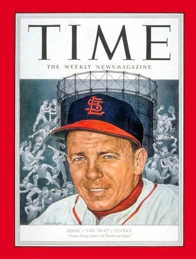 Eddie Stanky TIME Magazine Cover Eddie Stanky Apr 28 1952