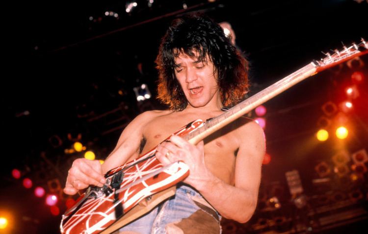 Eddie Van Halen Watch Eddie Van Halen Shred in Fiery Gear Demo Rolling Stone