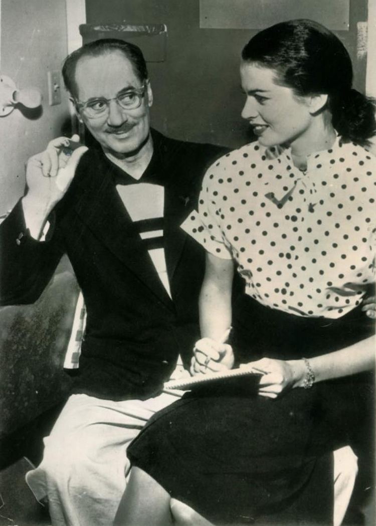 Eden Hartford Groucho Marx And His Third Wife Eden Hartford Stuff