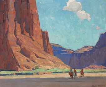 Edgar Alwin Payne Edgar Alwin Payne 18831947 Riders in Canyon de Chelly