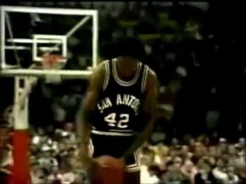 Edgar Jones (basketball) Edgar Jones San Antonio Spurs 1984 Slam Dunk Contest YouTube