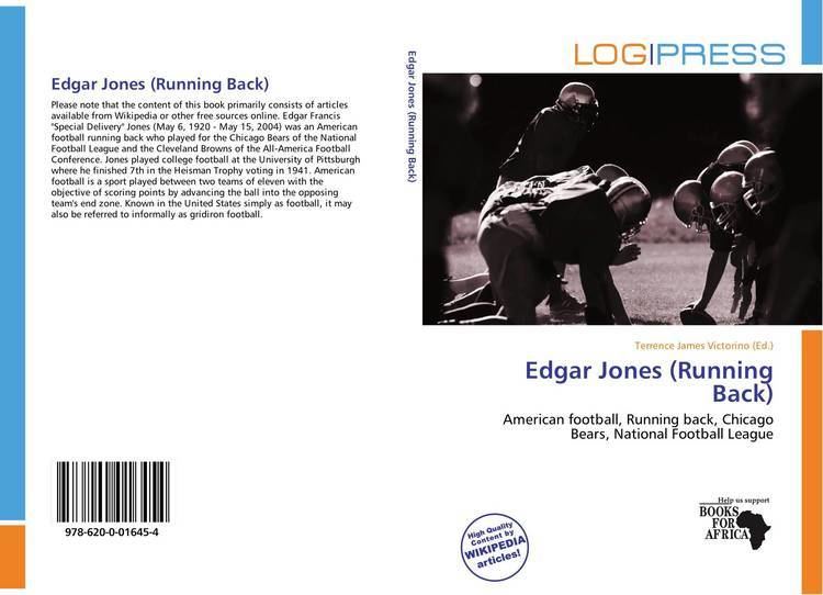 Edgar Jones (running back) Edgar Jones Running Back 9786200016454 6200016453 9786200016454