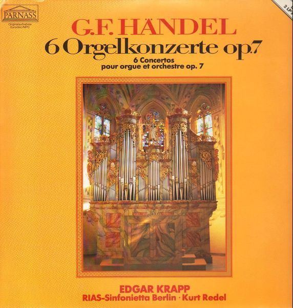 Edgar Krapp Handel Edgar Krapp 9 vinyl records CDs found on CDandLP