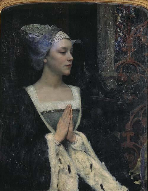 Edgar Maxence one year one painting a day Edgar Maxence and St Thrse