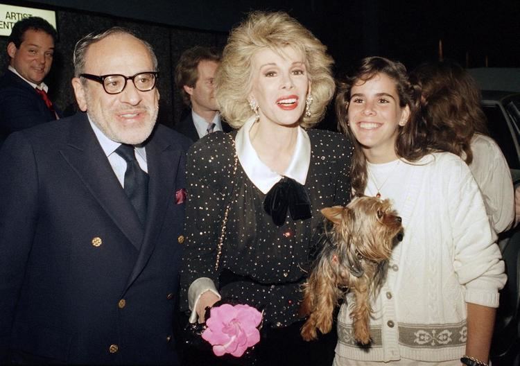 Edgar Rosenberg Joan Rivers with Edgar Rosenberg and Melissa Rivers 1987