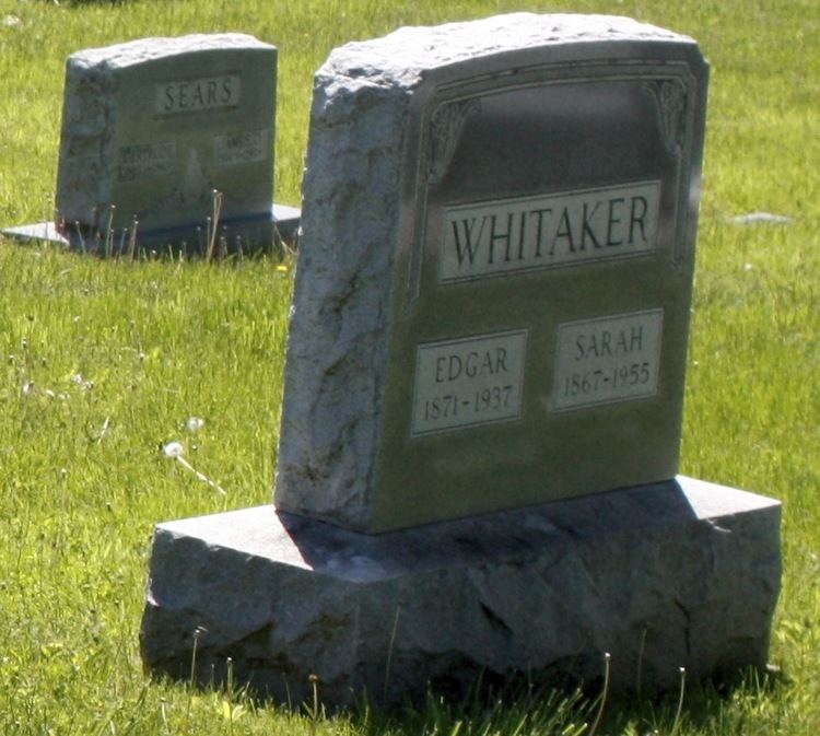 Edgar Whittaker Edgar Whittaker 1871 1937 Find A Grave Memorial