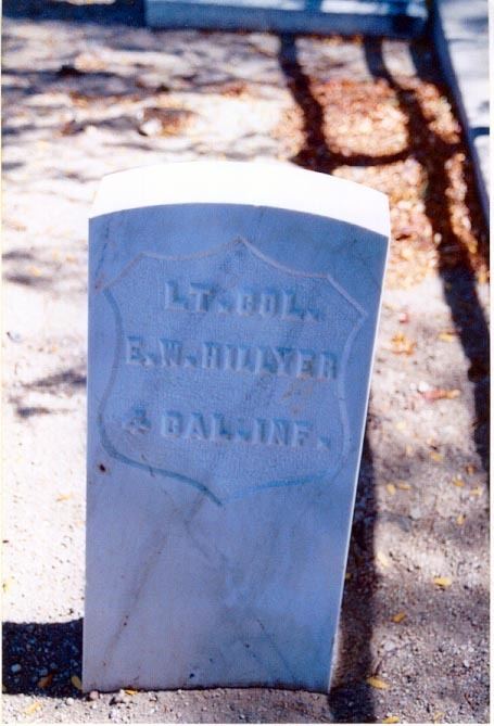 Edgar Winters Hillyer Col Edgar Winters Hillyer 1830 1882 Find A Grave Memorial