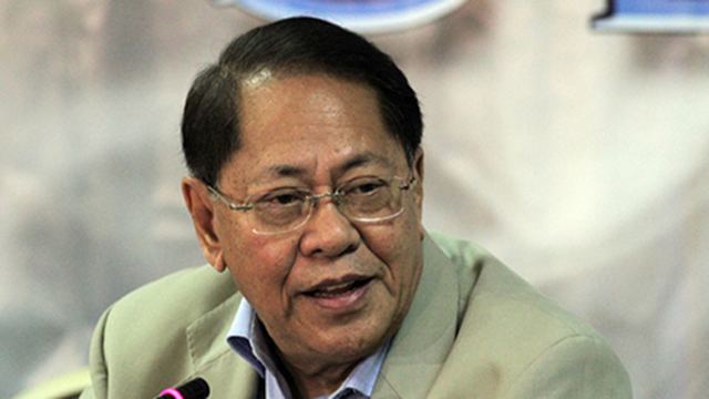 Edgardo Angara Author of cybercrime law to file bill amending it