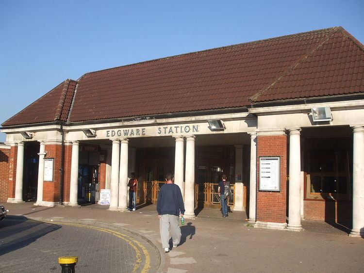 Edgware tube station