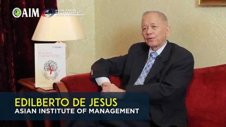 Edilberto de Jesus AFCSR 2014 Dr Edilberto De Jesus Asian Institute of Management