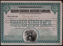 Edison Storage Battery Company httpsuploadwikimediaorgwikipediacommonsthu