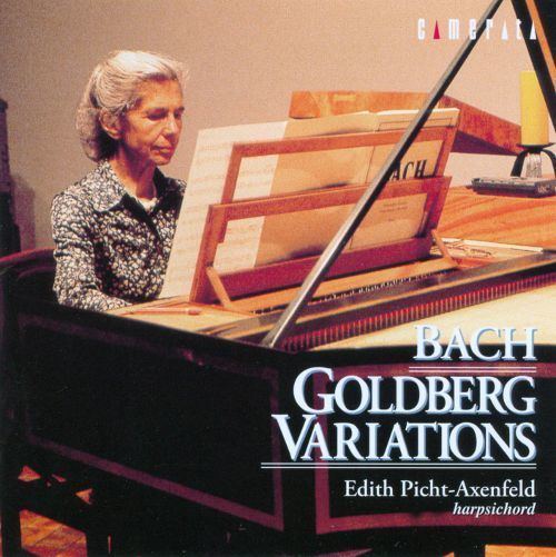 Edith Picht-Axenfeld Bach Goldberg Variations Edith PichtAxenfeld Songs Reviews