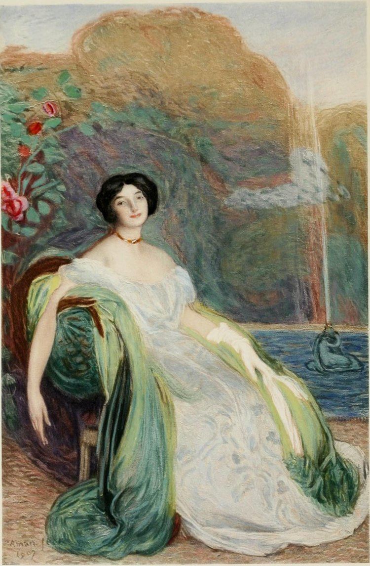 Edmond Aman-Jean FileAmanJean Portrait de Mademoiselle V Gjpg Wikimedia Commons