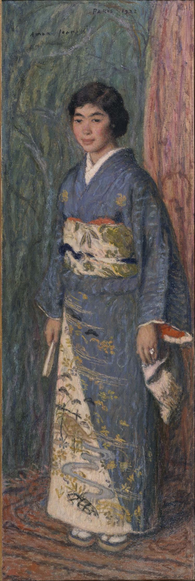 Edmond Aman-Jean FileEdmondFranois AmanJean Portrait of a Japanese Woman Mrs