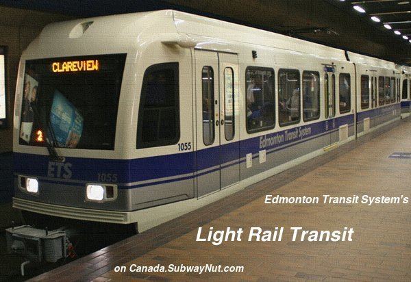 Edmonton Light Rail Transit Edmonton Light Rail Transit on the SubwayNut