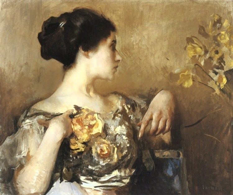 Edmund C. Tarbell FileLady with a corsage tarbelljpg Wikimedia Commons