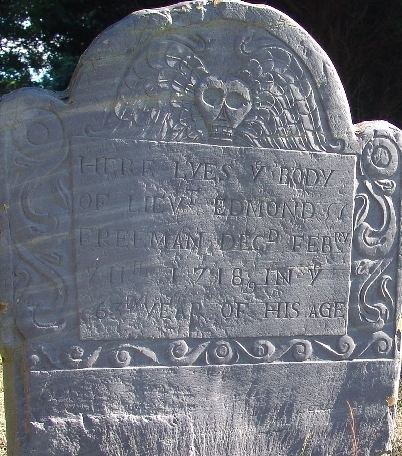 Edmund Freeman Lieut Edmond Freeman 1657 1719 Find A Grave Memorial
