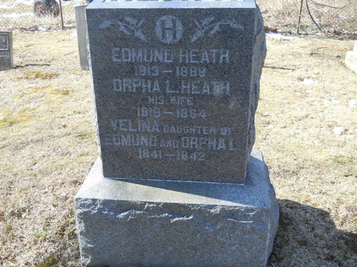 Edmund Heath Edmund Heath 1813 1889 Find A Grave Memorial