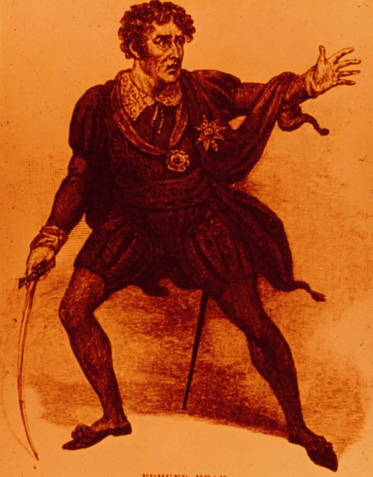 Edmund Kean Edmund Kean as Hamlet Hekman Digital Archive