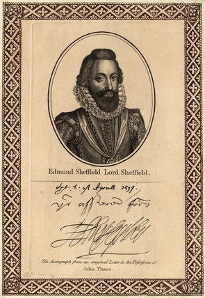 Edmund Sheffield, 1st Earl of Mulgrave Edmund Sheffield 1st Earl of Mulgrave by John Thane at Art on