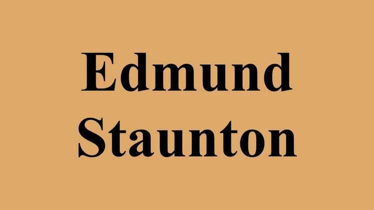 Edmund Staunton Edmund Staunton YouTube