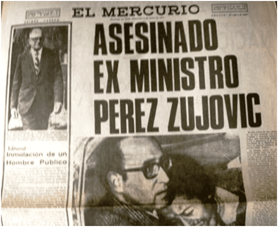 Edmundo Pérez Zujovic ChileVictimasdelTerrorismo 4 de enero 1 de diciembre de 1971