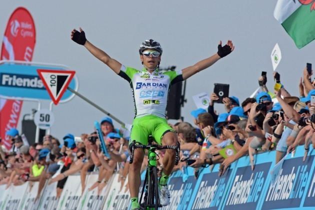 Edoardo Zardini (cyclist) Edoardo Zardini wins on the Tumble to take Tour of Britain