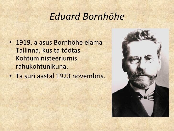 Eduard Bornhöhe Eduard Bornhohe