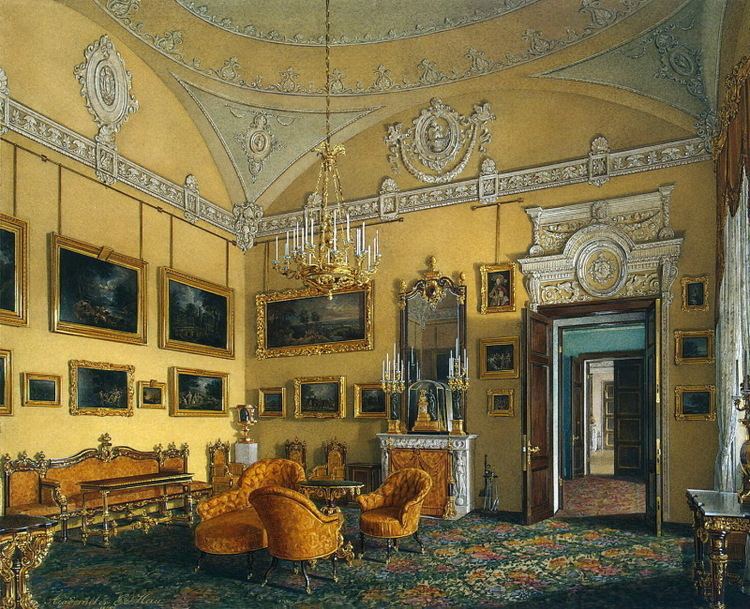 Eduard Hau Eduard Hau Interiors of the Hermitage Museum TuttArt Pittura