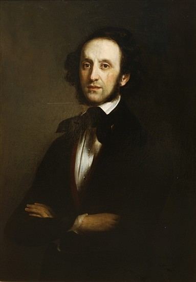 Eduard Magnus Felix Mendelssohn Eduard Magnus as art print or hand painted oil