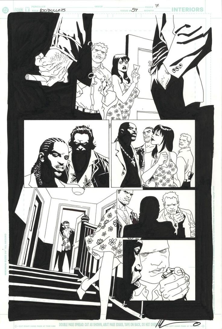 Eduardo Risso huge inspirationlove his stripped down styleabsolutely
