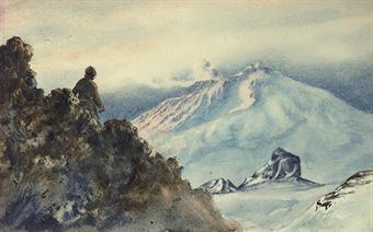 Edward Adrian Wilson Edward Adrian Wilson 18721912 Mount Erebus and Castle