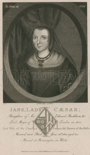 Edward Barkham (Lord Mayor) Jane Lady Caesar daughter of Sir Edward Barkham Look and Learn