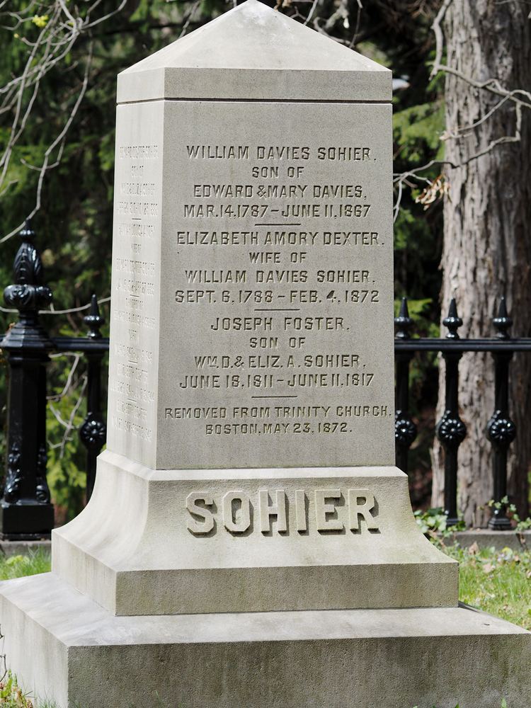 Edward Dexter Sohier Edward Dexter Sohier 1810 1888 Find A Grave Memorial