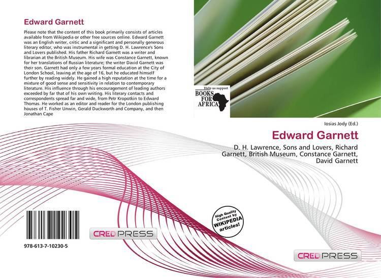 Edward Garnett (cricketer) Search results for Edward Garnett