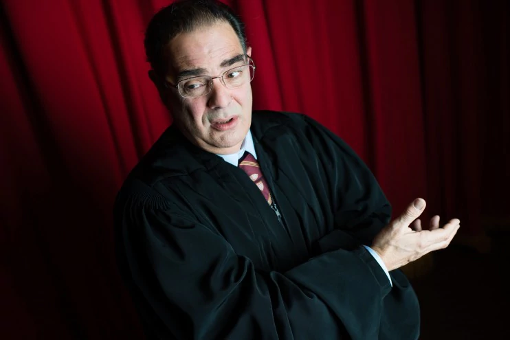 Edward Gero Enter stage far right New play about Justice Scalia in