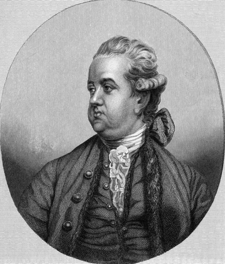 Edward Gibbon Edward Gibbon English Historian by Middle Temple Library