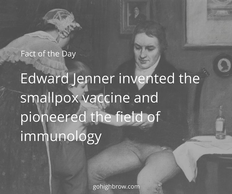 Edward Jenner English physician and scientist Edward Jenner invented the smallpox