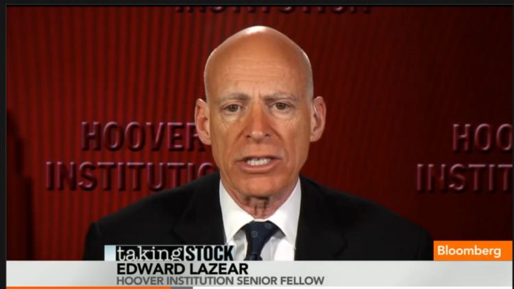 Edward Lazear Edward Lazear on BloombergTV quotImmigration Bill Step in